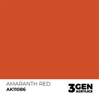 AK 3rd Generation Acrylics - Amaranth Red