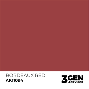 AK 3rd Generation Acrylics - Bordeaux Red