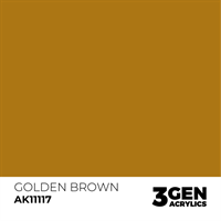 AK 3rd Generation Acrylics - Golden Brown
