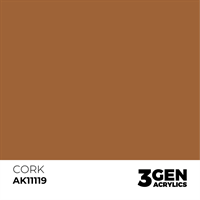 AK 3rd Generation Acrylics - Cork