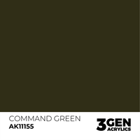 AK 3rd Generation Acrylics - Command Green