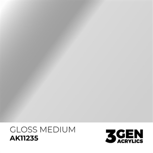 AK 3rd Generation Acrylics - Gloss Medium