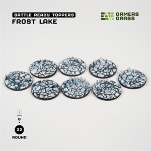 Gamers Grass - Base Toppers, Frost Lake 8Stk.