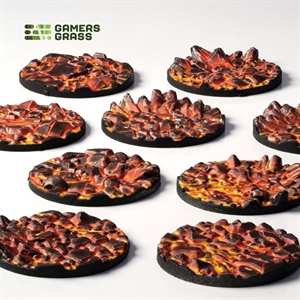 Gamers Grass - Base Toppers, Molten Lava 10Stk.