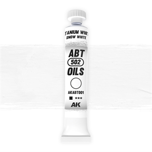 Abt 502 - Oils, Titanium White/Snow white