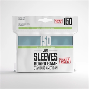Just Sleeves – Value Pack Standard American, 150