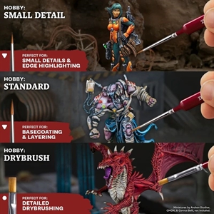 Army Painter - Hobby Starter Pinselset