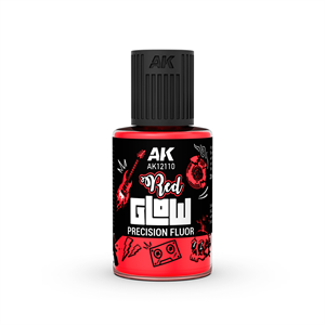 AK Interactive - Paneliner, Red Glow Fluor