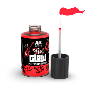 AK Interactive - Paneliner, Red Glow Fluor