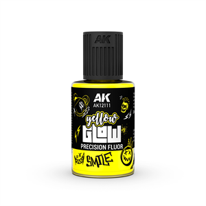 AK Interactive - Paneliner, Yellow Glow Fluor