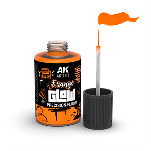 AK Interactive - Paneliner, Orange Glow Fluor