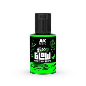 AK Interactive - Paneliner, Green Glow Fluor