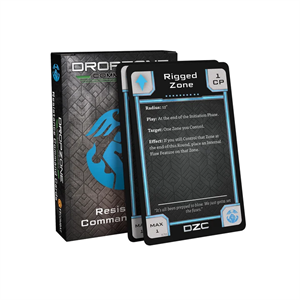 Dropzone Commander - Resistance Command Cards